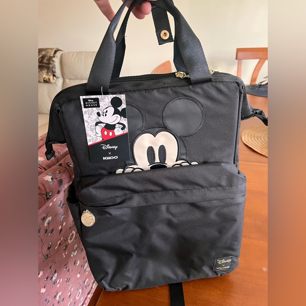 NWT Disney Igloo Mickey Cooler Backpack